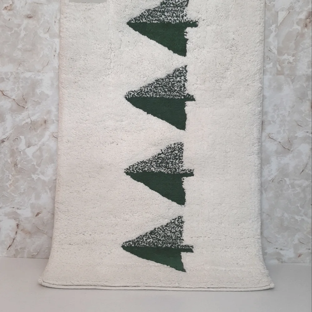 **West Elm Modern Trees Tufted Bath Rug